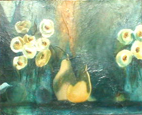 Titel: Fleurs-poires, Kunstenaar: Fahy-Moitel, Raphaelle