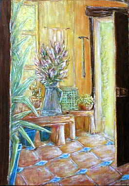 Titel: L'atelier du fleuriste, Kunstenaar: FITY, Christophe