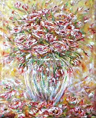 Titel: Bouquet de roses, Kunstenaar: FITY, Christophe