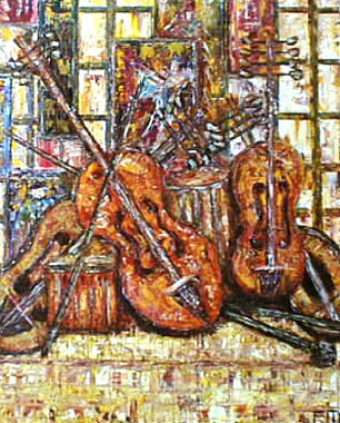 Titel: Les instruments de musique , Kunstenaar: FITY, Christophe