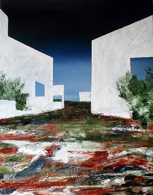 Titel: Abstract Landscape 10, Kunstenaar: Keuller, Olivier