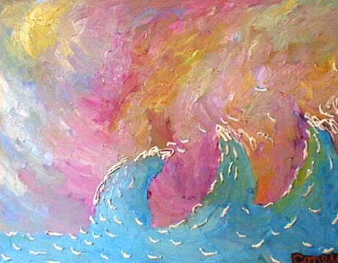 Titel: The north sea, Kunstenaar: Konevin, Valery