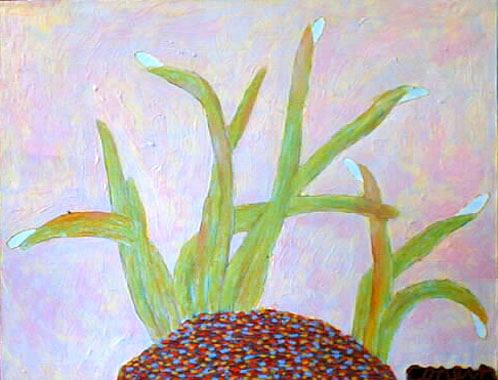 Titel: First grass, Kunstenaar: Konevin, Valery
