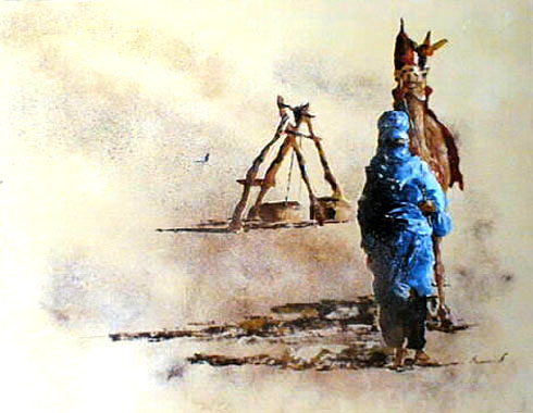 Titel: Le puits, Kunstenaar: MEISSONNIER, Didier