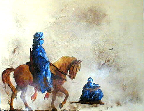 Titel: Le cavalier, Kunstenaar: MEISSONNIER, Didier