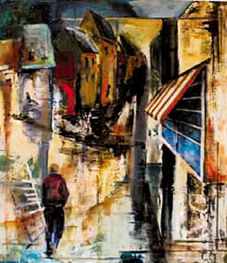 Titel: Les chemins de la libert� 11, Kunstenaar: Merget, Thierry