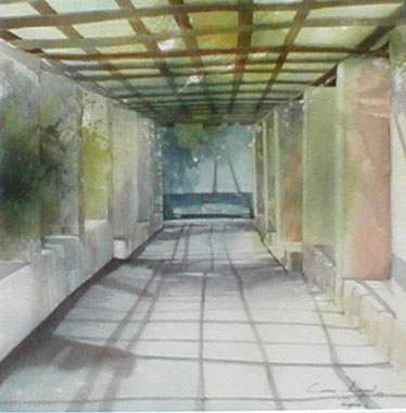 Titel: Pergola, Kunstenaar: Minguet, Carine
