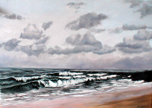 Titel: Les vagues, Kunstenaar: Moulin, H�l�ne