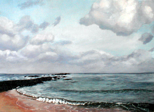 Titel: La mer du nord, Kunstenaar: Moulin, H�l�ne