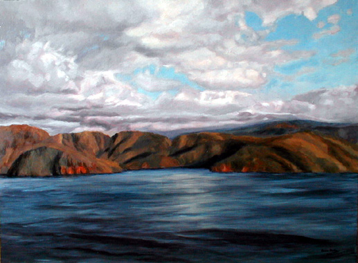 Titel: La baie de Mochima, Kunstenaar: Moulin, H�l�ne