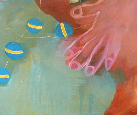 Titel: Petite boule bleue, Kunstenaar: Oh, Katherine