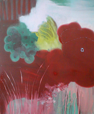 Titel: Prairies rouges, Kunstenaar: Oh, Katherine