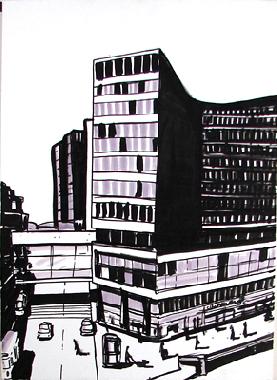 Titel: City 1, Kunstenaar: Tornado, Eddy