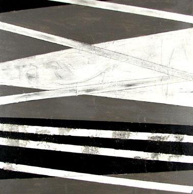 Titel: Abstrait 2, Kunstenaar: Van Rompuy, Greet