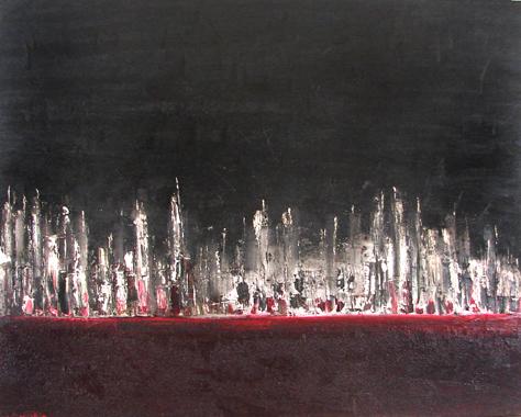 Titel: Skyline 14, Kunstenaar: Cnudde, Marc