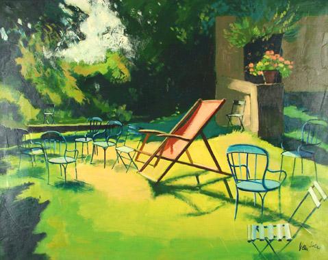 Titel: Jardin d'Hubert, Kunstenaar: Van Soens, Eric