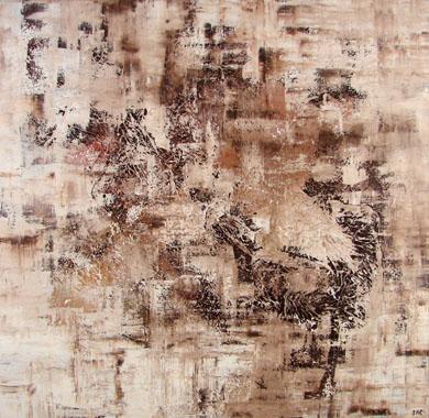 Titel: Terres II, Kunstenaar: Saint-Andr� Richard, H�l�ne