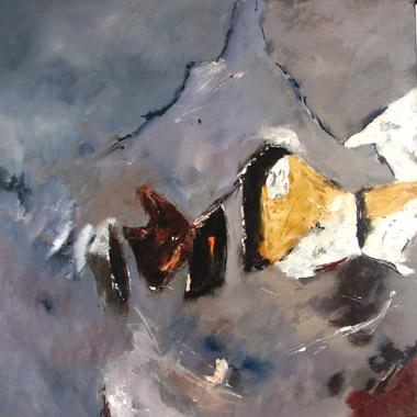 Titel: Abstract 8, Kunstenaar: Ledent, Pol
