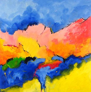 Titel: Abstract 41, Kunstenaar: Ledent, Pol