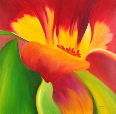 Titel: Close up on tulips, Kunstenaar: Morcillo, Dolores