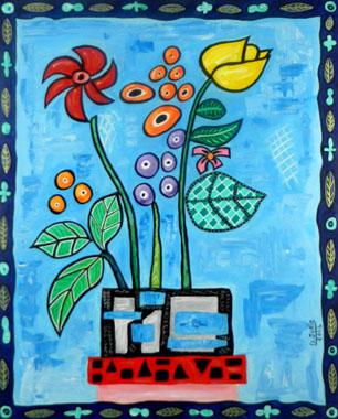 Titel: Bouquet, Kunstenaar: JURIE, Dominique