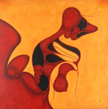 Titel: True organic figure, Kunstenaar: Hennessy, Ash