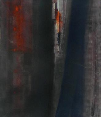 Titel: Fusion du miroir d'acier, Kunstenaar: Damster, Pierre