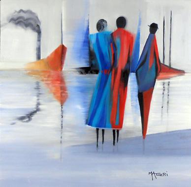 Titel: Voyage, Kunstenaar: Machri, Marie-Christine
