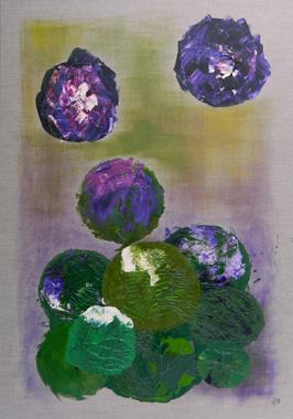 Titel: Evanescences de fleurs 17, Kunstenaar: MAURESMO, Nathalie