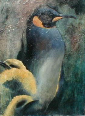 Titel: Grand pinguoins, Kunstenaar: Fahy-Moitel, Raphaelle