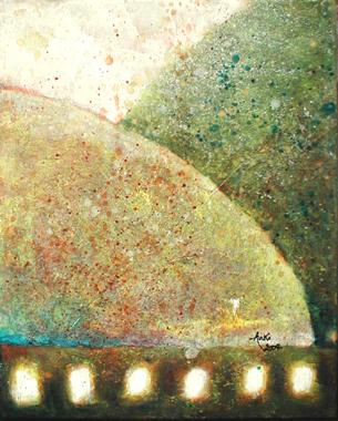 Titel: Space XIII, Kunstenaar: Savenbrand, Anki Ewing