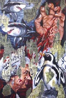 Titel: Pingouins, Kunstenaar: Marcolli, Livio