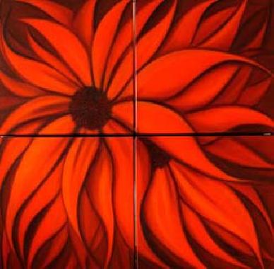 Titel: Red vision 2, Kunstenaar: Morcillo, Dolores