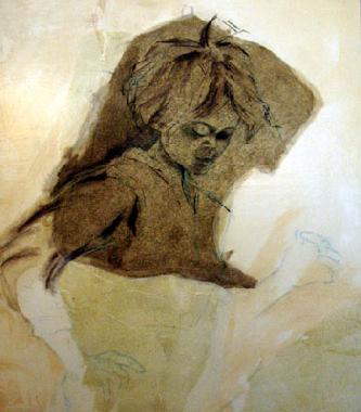 Titel: Visage 10, Kunstenaar: Nicod�me, Ren�e