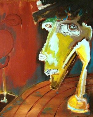 Titel: Le penseur, Kunstenaar: CHEVALEYRIAS, David