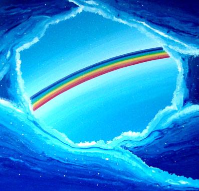 Titel: l'au-del� d'arc-en-ciel, Kunstenaar: BESSON, Marie-H�l�ne