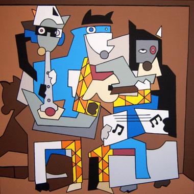 Titre: Le Trio, Artiste: BELLIER, Franck