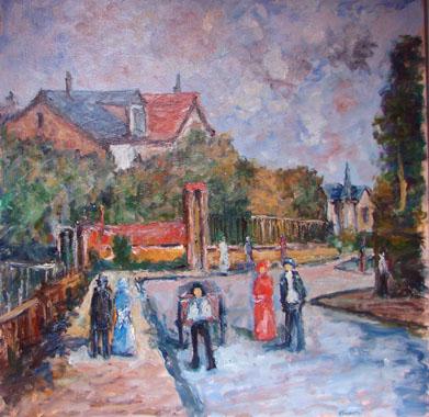 Titel: Aulnay sous bois, Kunstenaar: FARAONI, Gaston-Luciano