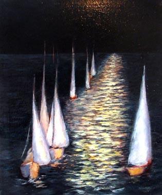 Titel: Retour au port, Kunstenaar: Moulin, H�l�ne