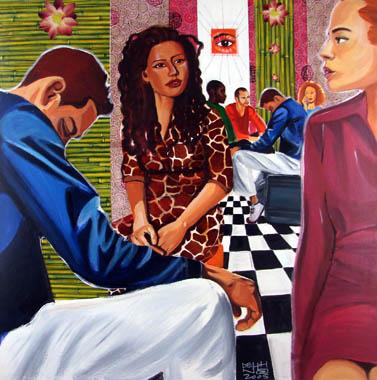 Titel: Groupe d'�mes, Kunstenaar: Notte, Delphine