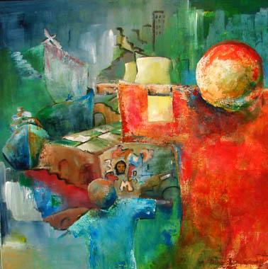 Titel: Les chemins de la libert� 20, Kunstenaar: Merget, Thierry