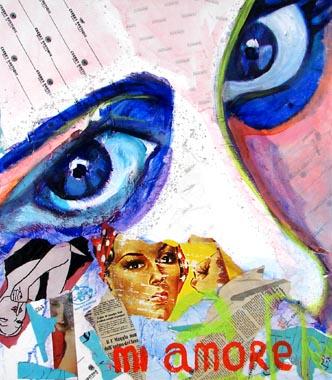 Titre: Mi amore, Artiste: Veronique Rigole
