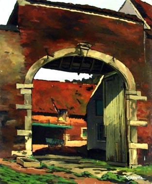 Titel: Porte de ferme, Kunstenaar: Jacques, Julien