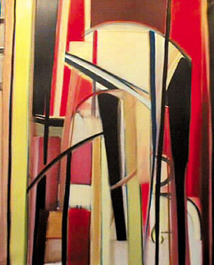 Titel: Chemin�e du Saint-Laurent, Kunstenaar: Plas, Fabrice