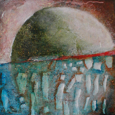 Titel: Space XVI, Kunstenaar: Savenbrand, Anki Ewing
